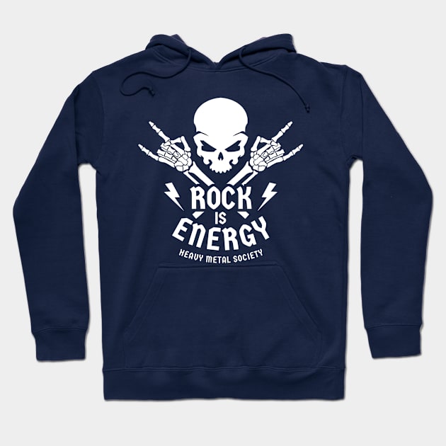 heavy metal Hoodie by Supertrooper